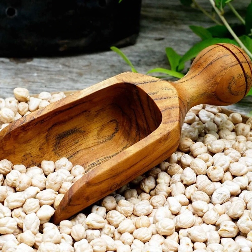 OLIVE WOOD SCOOP